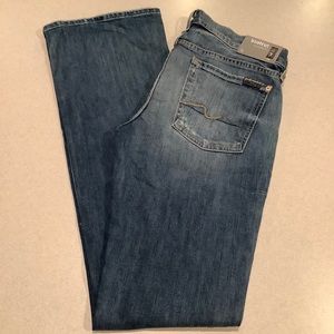 SOLDDD 7 For All Mankind Jeans Bootcut Distressed
